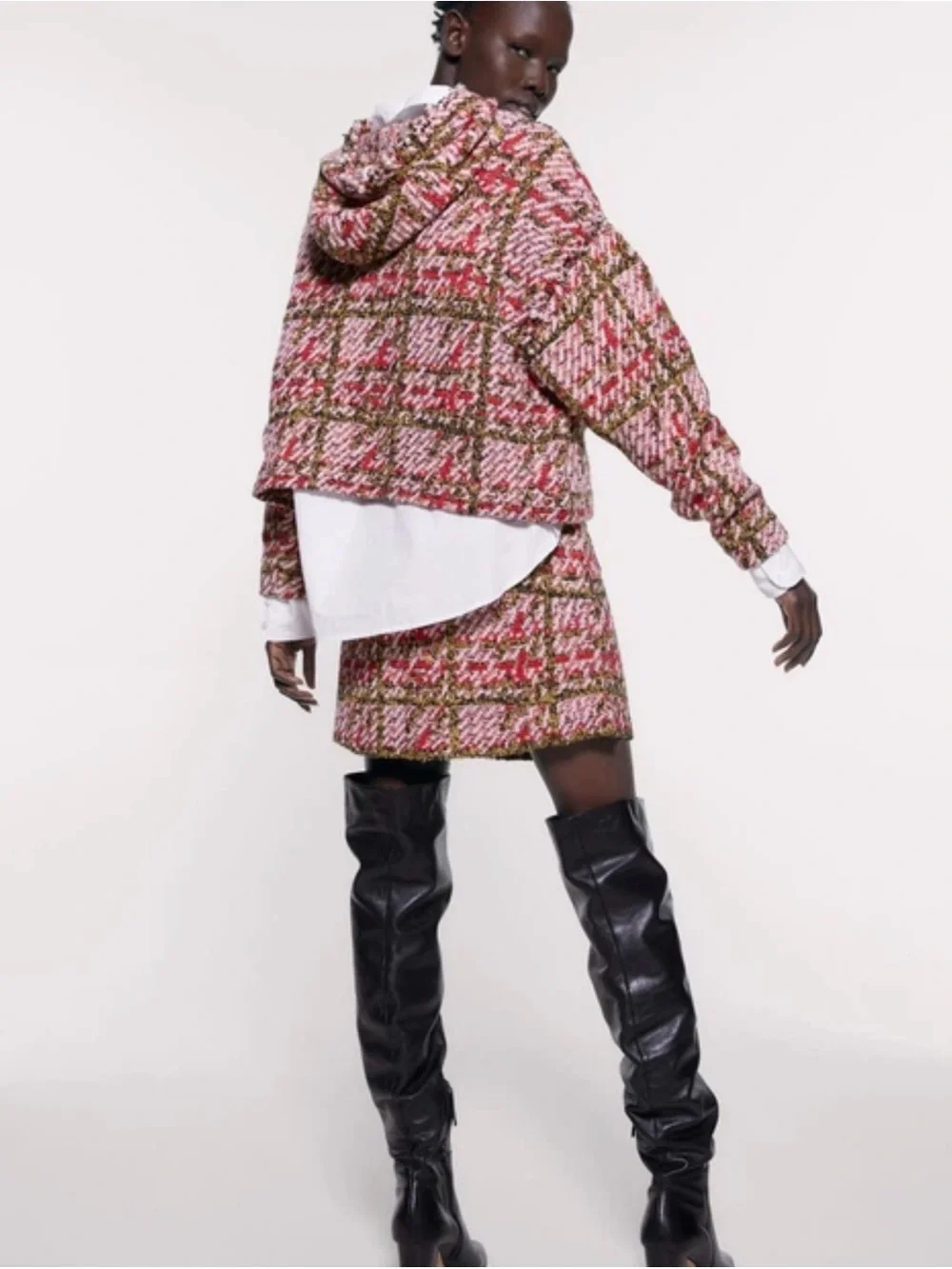Zara multicolor bouclé
